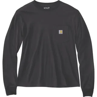 CARHARTT Relaxed Fit Lightweight Long-sleeve Pocket T-shirt schwarz L