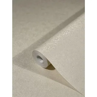 Glööckler Vliestapete Imperial Uni Florale Struktur Beige