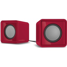 Speedlink Twoxo Speedlink Speakers (SL-810004-RD), PC Lautsprecher, Rot