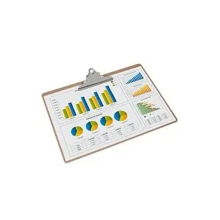 MAUL Klemmbrett 2392870 DIN A3 quer braun Holzhartfaser, 1 St.