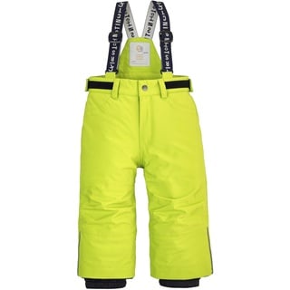 KILLTEC first instinct by killtec Kinder Skihose/Funktionshose mit Trägern und Schneefang FISW 33 MNS SKI PNTS, Lime, 98, 42255-000