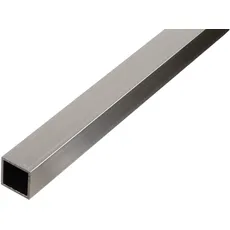 Alberts 469931 Vierkantrohr | Aluminium, natur | 2600 x 25 x 25 x 1,5 mm