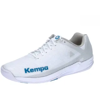 Kempa Wing 2.0 Sport-Schuhe, Weiß Deep Blau, 44.5 EU