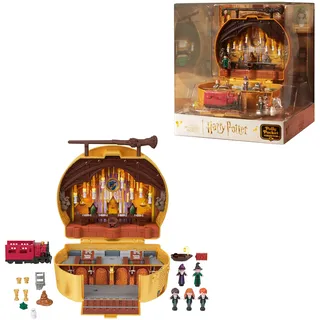POLLY POCKET Harry Potter-Schatulle mit 5 Puppen und 11 Zubehörteilen, HRD56