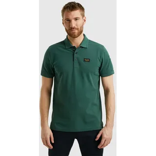 PME LEGEND Poloshirt mit Logostickerei, grün