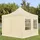 Faltpavillon 3 x 3 m inkl. 4 Seitenteile Creme