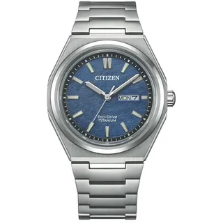 Citizen Eco-Drive Herren-Solaruhr Titan Blau