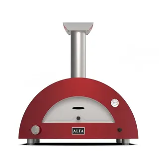 Alfa Forni Moderno 2 Pizze Hybrid-Pizzaofen Antique Red