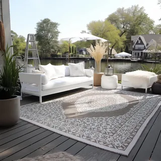 ELLE DECORATION Meekly Wendeteppich 200 x 290 cm Beige