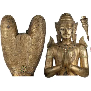 KOMAR "Buddha 100 x 70 cm gold,