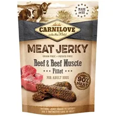 Carnilove Meat Jerky Snack Beef & Beef Muscle Fillet 100 g