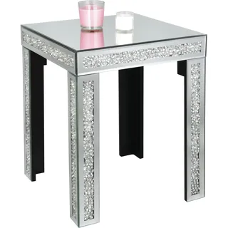 Mirrors and More Beistelltisch »SHANIA« 2 MIRRORS AND MORE silberfarben