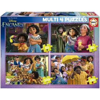 Educa Puzzle Encanto 4in1 50/80/100/150 Teile)