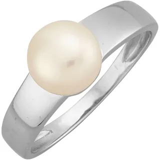 Fingerring FIRETTI "Schmuck Geschenk Silber 925 Damenring Ring" Gr. 62, bunt (silberfarben, weiß), Fingerringe, Damen, 62, Perlen Silber 925 (Sterlingsilber), Perlen, Silber 925 (Sterlingsilber), Fingerring, mit Muschelkernperle