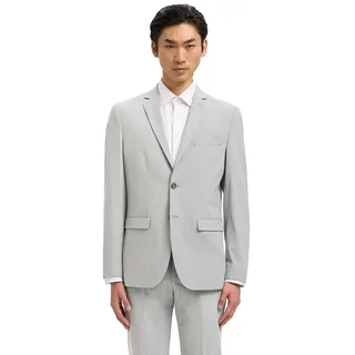 Selected Liam Slim Fit Anzug - Light Grey Melange - 56