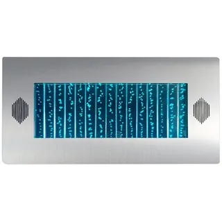 aea Wandpaneel led Wasserwand Wasser Wände Wasser Blasen Wand Waterwall 115x55 Bild - Transparent