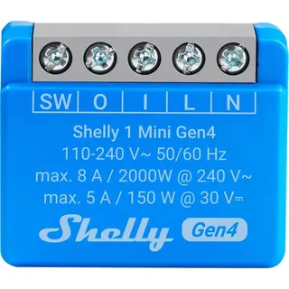 Shelly 1 Mini Gen4 - 1 Stück