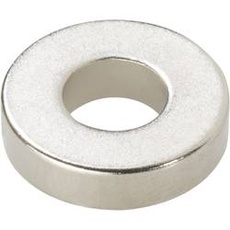Bild TERRAMAG® S-35/150 Permanent-Magnet Ring (Ø x H) 16.5mm x 4mm NdFeB 1.22 T 1.17 T (min) Grenztempe