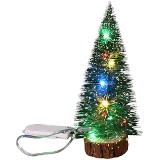 Mini Weihnachtsbaum Mit Licht Lampe Perfekt Für Ihr Zuhause Oder Büro Dekor Bunte Lampe 15cm.