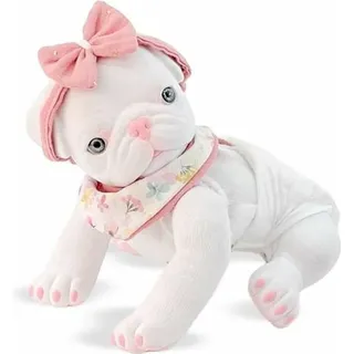 Berjuan Anireal Hund 35 cm Weiß