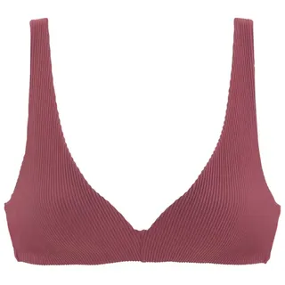 SUNSEEKER Triangel-Bikini-Top »Fancy« mit Push-up-Effekt, rot