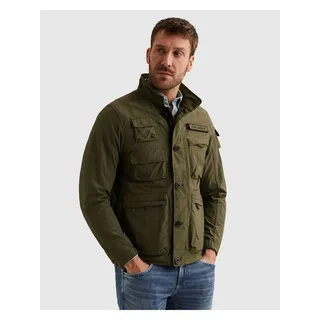 Outdoorjacke PME LEGEND "Semi long jacket CARGOYET", Herren, Gr. XXL, ivy grün, Web, Obermaterial: 100% Nylon, unifarben, regular fit normal, Jacken Outdoorjacke, mit Taschen