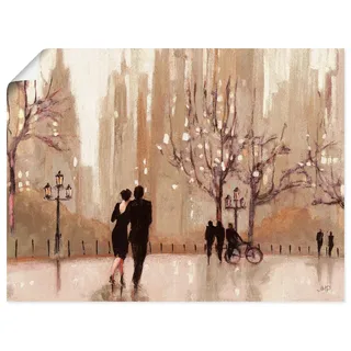 Artland Wandbild »Ein Abend in der Natur« Paar 1 Stk. tlg. als Leinwandbild, Poster in verschied. Größen, beige