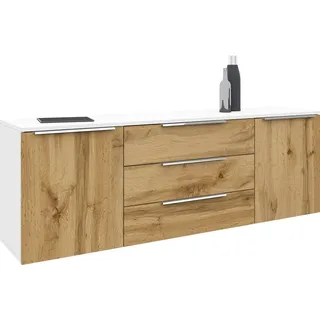 borchardt Möbel Sideboard Oliva, Breite 166 oder 200 cm braun 166 cm x 53 cm x 35 cm