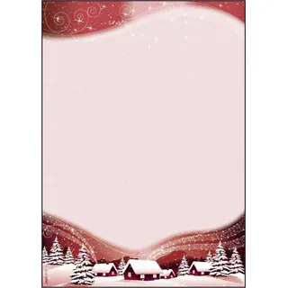 Sigel Weihnachtsbriefpapier Silent Night Motiv DIN A4 90 g/qm 100 Blatt