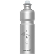 Bild von Move MyPlanetTM Alu Fahrradflasche (0.75 L), klimaneutrale und auslaufsichere Fahrrad Trinkflasche, federleichte Fahrrad Sportflasche aus Aluminium, Made in Switzerland