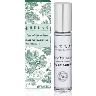 Helan Puro Muschio – Moschusartiges, blumiges und holziges Damenparfüm mit würzigen Safran- und Zitrus-Zitronen-Noten, frisches und sinnliches Eau de Parfum – Made in Italy 10 ml