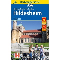 BVA Radwanderkarte Radwandern in der Region Hildesheim, 1:50.000