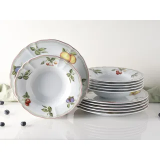 CreaTable Flora Orchard Tafelservice 12-tlg. mehrfarbig