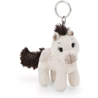 NICI Schlüsselanhänger Pferd Mony K. Pony 10cm - weiß - Treuer-Begleiter für Rucksack oder Tasche, Schlüsselhalter für klein und Groß | 62231
