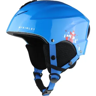 Mc Kinley Kinder Ki.-Ski-Helm +Brilleset Mistralfoxy, Blue, M