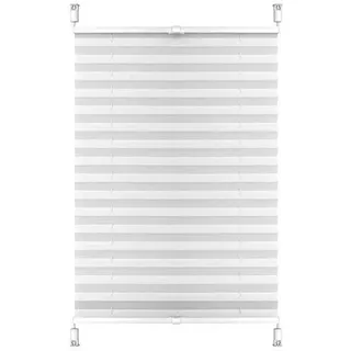 S SIENOC Plisse-Rollo Plisseerollo Easyfix ohne Bohren Plissee Jalousie verspannt Faltstore Rollo Klemmfix Sonnenschutzrollo Seitenzugrollo Faltrollo für Fenster Tür