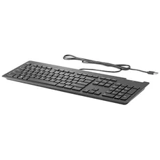 HP Business Slim - Tastaturen - Englisch - Schwarz