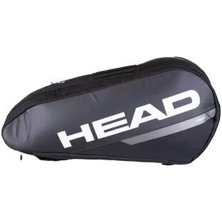 Head Unisex-Adult Tour Racket Bag L Tennistasche, Schwarz/Weiß, L