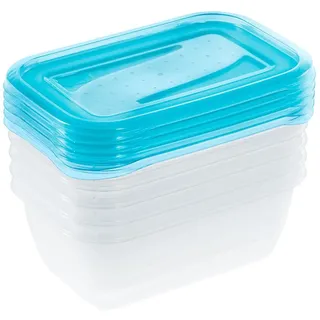 KEEEPER Frischhaltedosenset blau 5 x 0,5 l 15,5 x 10,5 x 6 cm