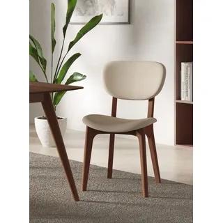 Home Affaire Stuhl COZY Polyester beige 2er Set