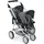 Tandem-Buggy Vario Herz Grau