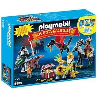 PLAYMOBIL 5493 Adventskalender Kampf um den Drachenschatz - Bunt