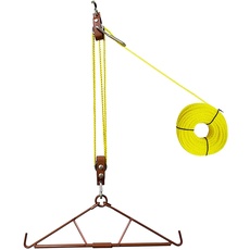 ATFLBOX Game Hoist Gambrel System und Dual Pulley Hoist Lift System, Jagdzugang mit hoher Kapazität Wilde Jagd Geschenke für Männer