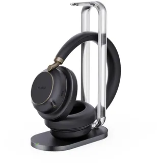 Yealink Headset BH 76 Plus mit Ladestation Teams Black USB-C/A
