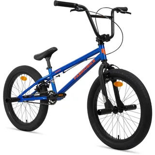 FabricBike Hawks - 20' BMX-Rad, leichtes Freestyle-Rad für 6- bis 13-Jährige, 360-Grad-Rotor, 3 Farben erhältlich. (Electric Blue)
