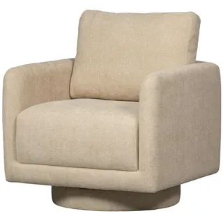 Woood Livetastic Sessel Oscar, Natur, Textil, 78x64x79 cm, Sitzfläche 360° drehbar, Stühle