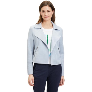 Cartoon Damen Blazer-Jacke mit offenem Saum Blue Blizzard,38