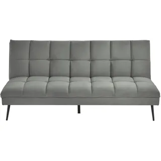 Mid.you Schlafsofa , Hellgrau , Metall , 178x84x98 cm , Liegefunktion , Wohnzimmer, Sofas & Couches, Schlafsofas, Klappsofas