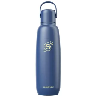 Sodastream Fizz&go blau + 0,9L Metallflasche Storm