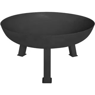 Perel Feuerschale Ø 75 cm Schwarz